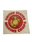 RARE WWII USMC SEAL STICKER WINDOW CAR DECAL