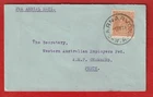 AUSTRALIA 1931 PER AERIAL MAIL CARNARVON W.A. to PERTH - FINE
