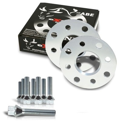 JOM Spurverbreiterung Set 20mm inkl. Radschrauben für Opel Corsa D S07 mit ABE
