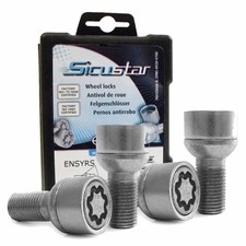 Felgenschloss Kugelbund R12 M14x1,5 56mm für Audi 100 Avant 200 Avant 80 Avant 9