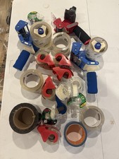 Large Lot Of Assorted Packing Tape Different Sizes