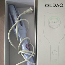 OLDAO Model 220 Curling Wand 0.75in Ceramic, Adjustable Heat, 60W Purple