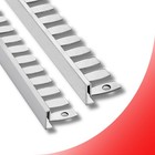 Slim-Line flexibel biegbar L-Profil Edelstahl Fliesenschiene V2A, 250cm, H10mm