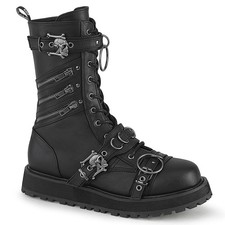 Pleaser Demonia Valor-240 1.5 Inch Platform Combat Boot Boots