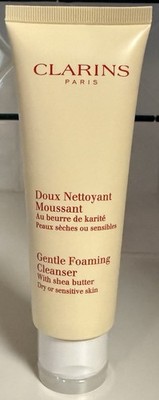 Clarins Gentle Foaming Cleanser with Shea Butter | 4.4 oz / 125 mL | New in Box