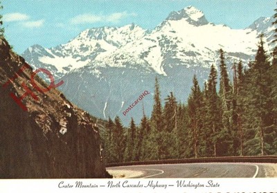 Ansichtskarte::Crater Mountain, North Cascades Highway