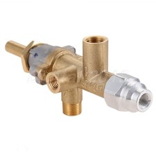 Propane Gas Patio Heater Parts Main Control Brass Safety Valve With Pilot Port