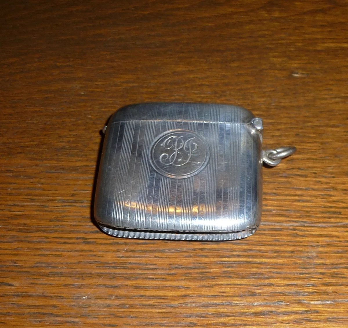 Joseph Gloster in Antique Solid Silver Cigarette & Vesta Cases for