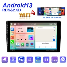 9" Android Car Stereo 4+64GB | CarPlay Android Auto | IPS Touch GPS WiFi BT