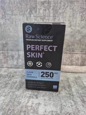 New Raw Science Perfect Skin Formula, 250mg - 60 Capsules