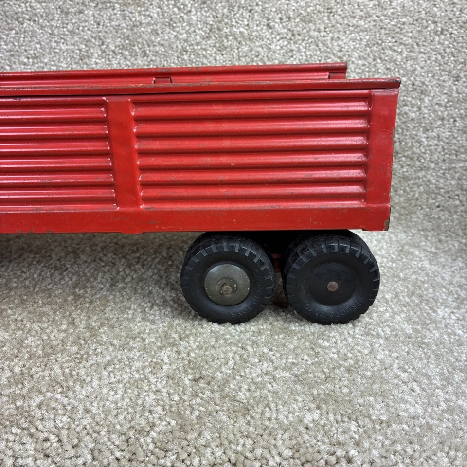 Structo Steel Cargo Co. Trailer Vintage Good Condition - Image 3 of 4