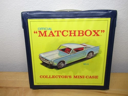 MATCHBOX LESNEY 1967 18 CAR COLLECTOR'S MINI CASE EXCELLENT CONDITION