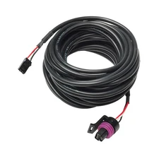 GlowShift 18' Extended Length Pressure Gauge Sensor Harness for Oil Fuel Boost