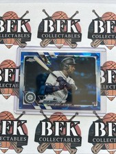 2021 bowman chrome baseball sapphire taylor trammell #us-277