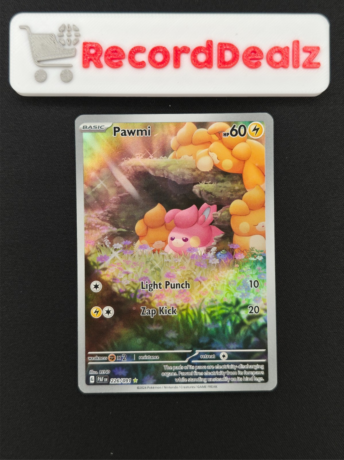 Pokemon Card | Pawmi 226/091 | 2024 SV: Paldean Fates