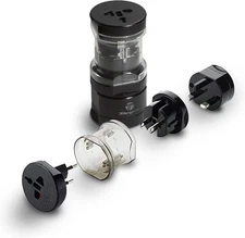 Targus Universal Travel Adapter, International Plug Black 