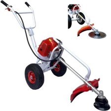 Decespugliatore/Tagliaerba/Rasaeraba a scoppio 63cc 2 tempi con ruote carrellato