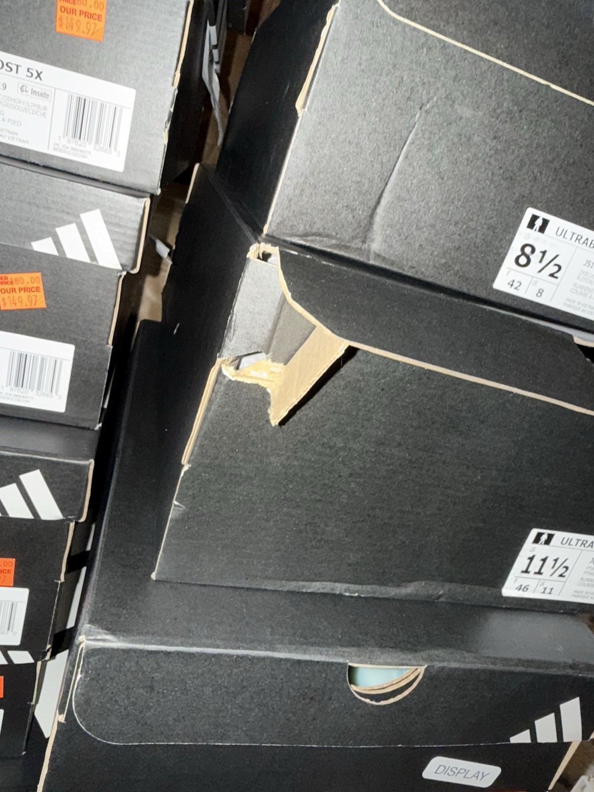 adidas Ultraboost 5X White Dash Grey Lime Burst Running Shoes JQ2919 Men's Size