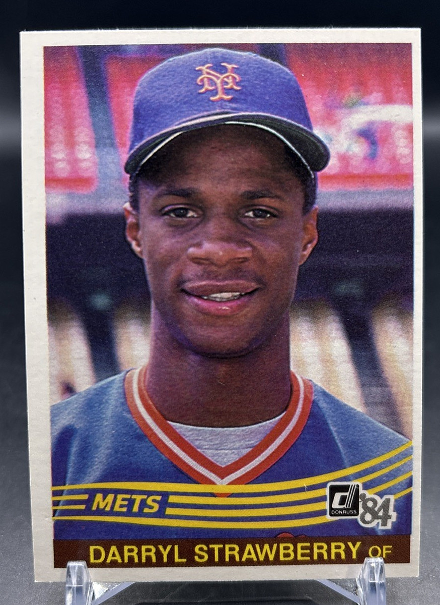 1984 Donruss DARRYL STRAWBERRY Rookie Card #68 - Mets