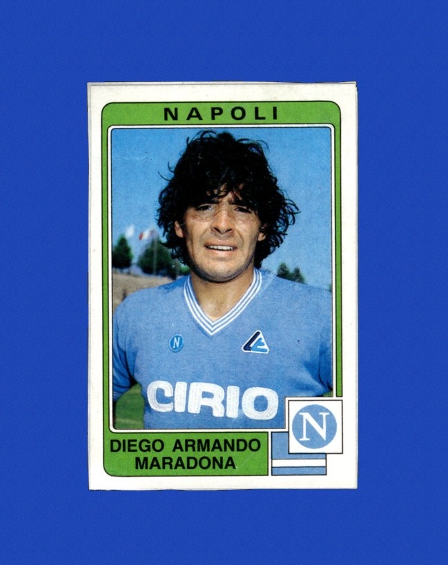 1984-85 Panini Calciatori Set-Break Diego Maradona LOW GRADE *GMCARDS*