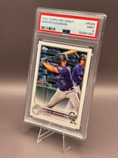 Hunter Goodman - 2022 Topps Pro Debut #PD-46 Base ACL Rockies Colorado PSA 9