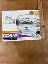 Conair Instant Heat Volume Hairsetter 5 Jumbo Rollers TS7NRW Dual Voltage White