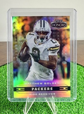 2025 Panini Honors - Matthew Golden #3 2002 Honors Retro Prizm Silver (RC) /99 