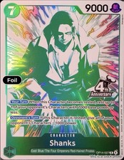 Shanks (4th Anniversary Treasure Campaign Pack) Foil [OP-PR - OP14-027] - NM