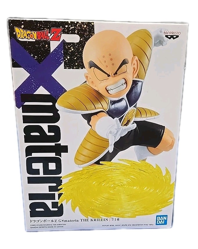 BANPRESTO Dragon Ball Z GXMateria The Krillin Action Figure 