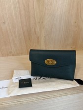 Mulberry Cosmetic Pouch/Clutch Green