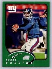 💎2002 Topps Football #277 Kerry Collins - New York Giants💎