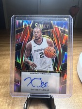 JERSEY MATCH 2023-24 Panini Select-Red Flash 02/49 Xavier Tillman #SSS-XTM Auto