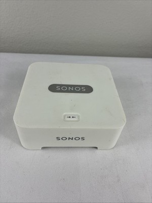 Sonos Bridge White Wireless 2-Ethernet Ports HiFi System No Power Cord