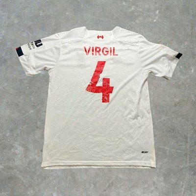 Liverpool FC Virgil Van Dijk New Balance Soccer Jersey 2019 2020