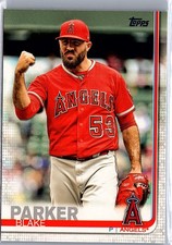 2019 Topps - Blake Parker #18 Los Angeles Angels
