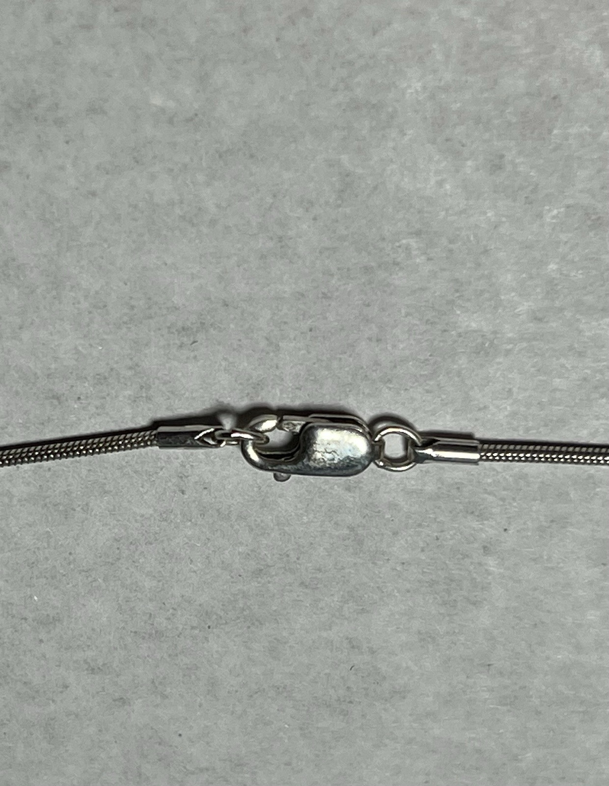 Silver Toned Statement Necklace Three Circles Wit… - image 7