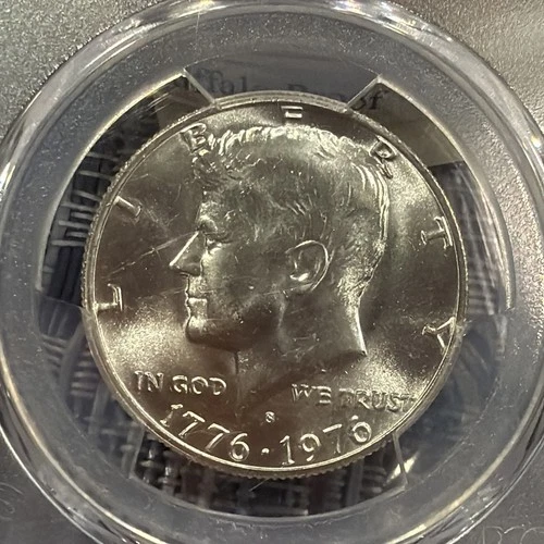 1776-1976-S KENNEDY SILVER  HALF DOLLAR  PCGS MS-66  S10