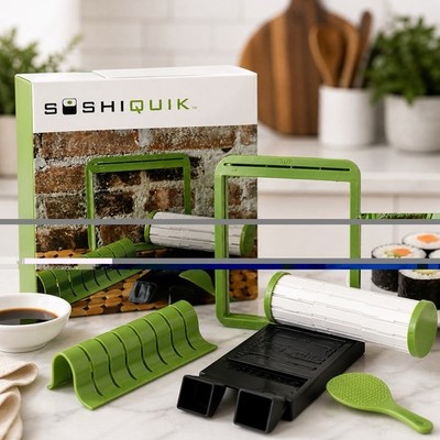 Brand New MIP SUSHIQUIK ~  Easy Sushi Rice Maker ~  Perfect Sushi In 4 Steps