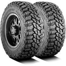 2 Tires Mastercraft Courser Mxt Lt 37x12.50r17 Load D 8 Ply Mt Mt Mud