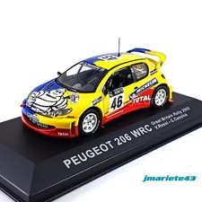 Peugeot 206 WRC #46 V. Rossi - C. Cassins Great Britain Rally 2002 1:43