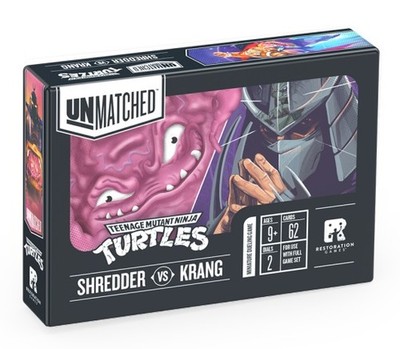 Unmatched Adventures: Teenage Mutant Ninja Turtles Shredder vs Krang Expansion