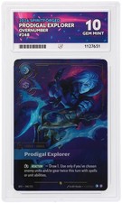 Riftbound Ezreal Prodigal Explorer English Over Numbered Legend 248/221 - ACE 10 — live eBay listing