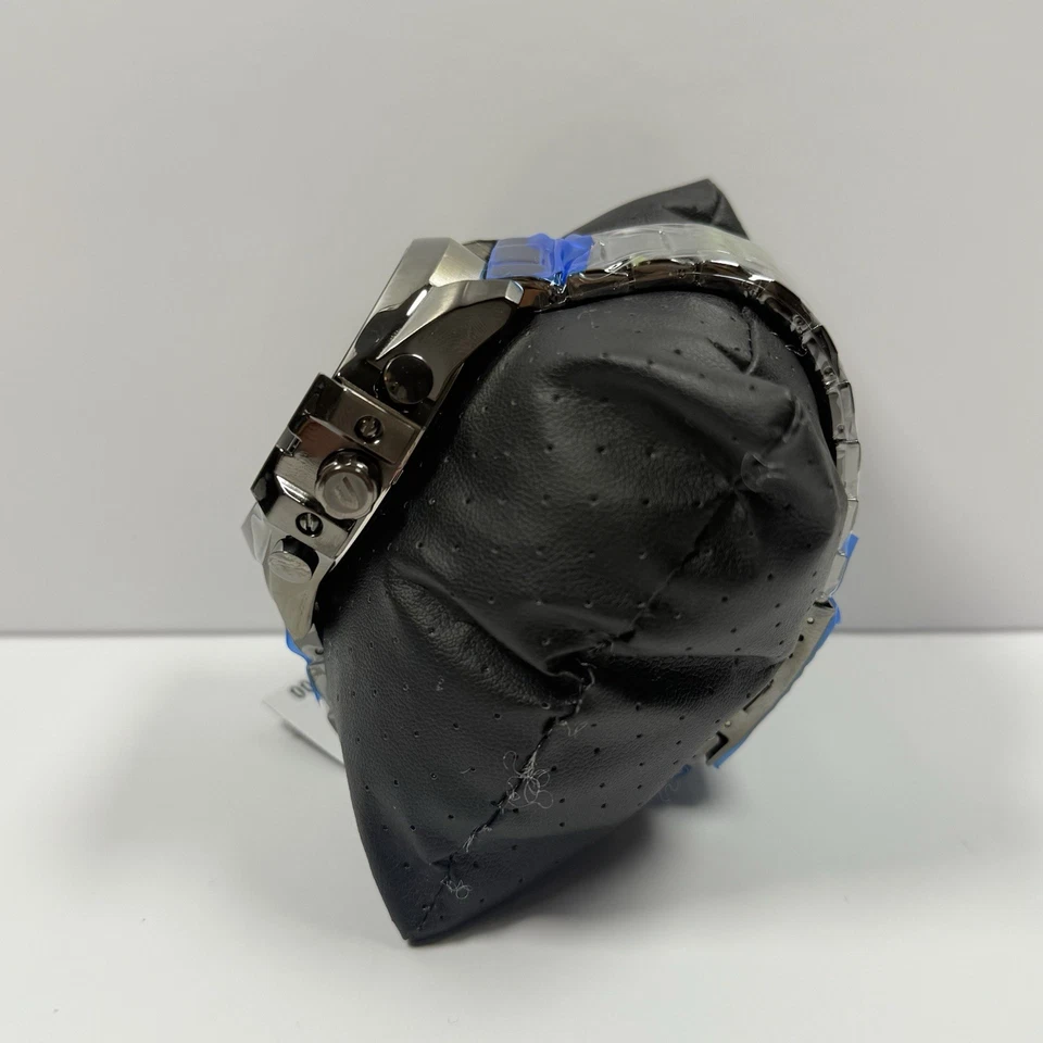 Diesel DZ4329 Mega Chief 蓝色表盘镀青铜色不锈钢男士腕表 — 第 2/4 张图片