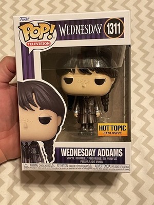 Funko Pop! Wednesday Addams Metallic Jenna Ortega Hot Topic Pop 1311