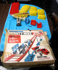 REMCO MIGHTY MIKE JEEP TREACHEROUS CAMELBACK SKYWAY SET in ORIG. BOX - 7051-450