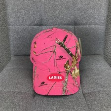 Mossy Oak Hat Cap Strap Back Womens One Size Pink Camo Hunting Flag M5000 Mossy Oak Hat Cap Strap Back Womens One Size Pink Camo Hunting Flag M5000