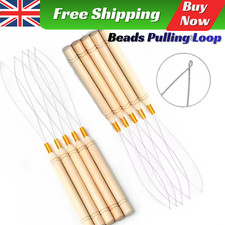 Nano Ring Micro Beads Pulling Loop Hook Tool Hair Extension Threader Wire 1/3/5