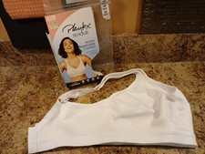 Women's Playtex Bra 4159 Active Breathable Comfort-All Around Cooling 38D White