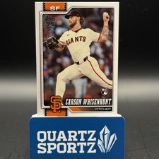 2026 Topps Series 1 - Carson Whisenhunt #184 (RC)