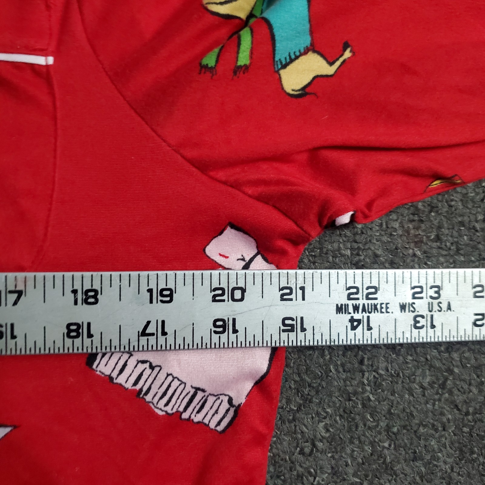 Kate Spade Pajamas Set Womens Sz Medium Red Long Sleeve Things We Love Christmas thumbnail 8